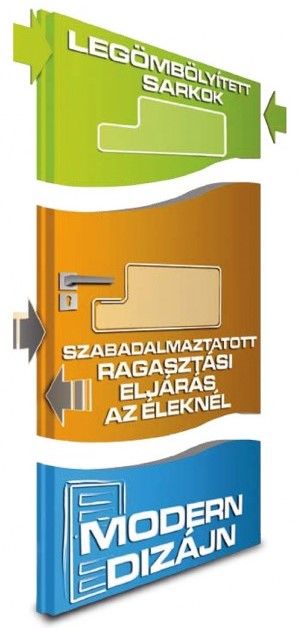 Standard Door dekorfóliás beltéri ajtó